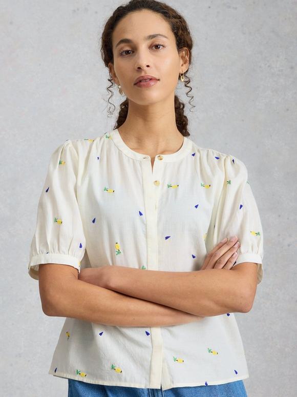 Lana Embroidered Top