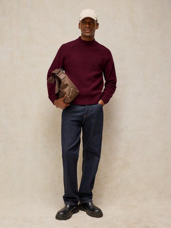 MILTON MOCK NECK JUMPER