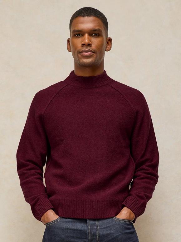 MILTON MOCK NECK JUMPER