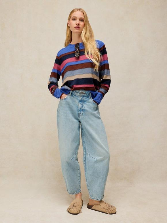 SIENNA STRIPE STITCH JUMPER
