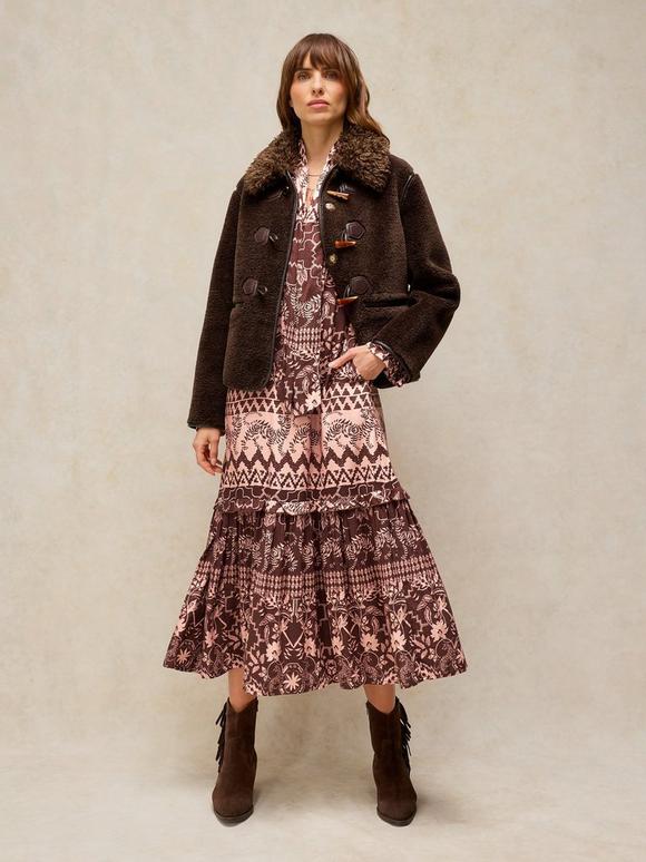 KALIA TIE NECK DRESS