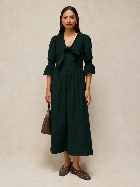 MAISIE CORD KNOT DRESS