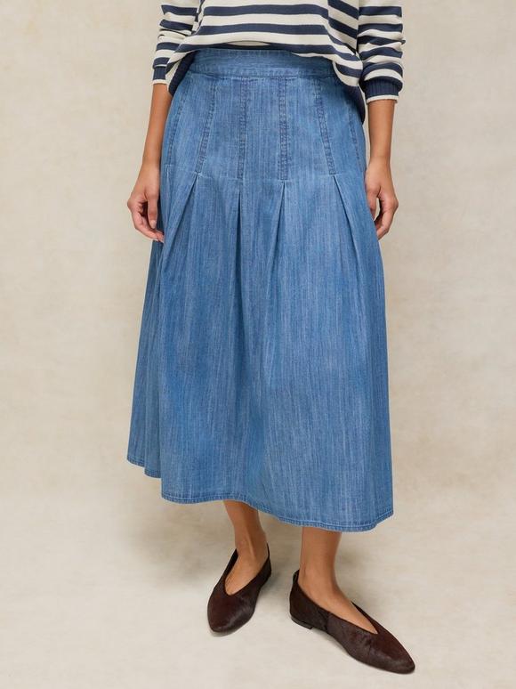 MARLOWE DENIM SKIRT