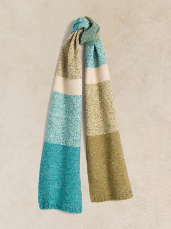 OMBRE KNITTED SCARF