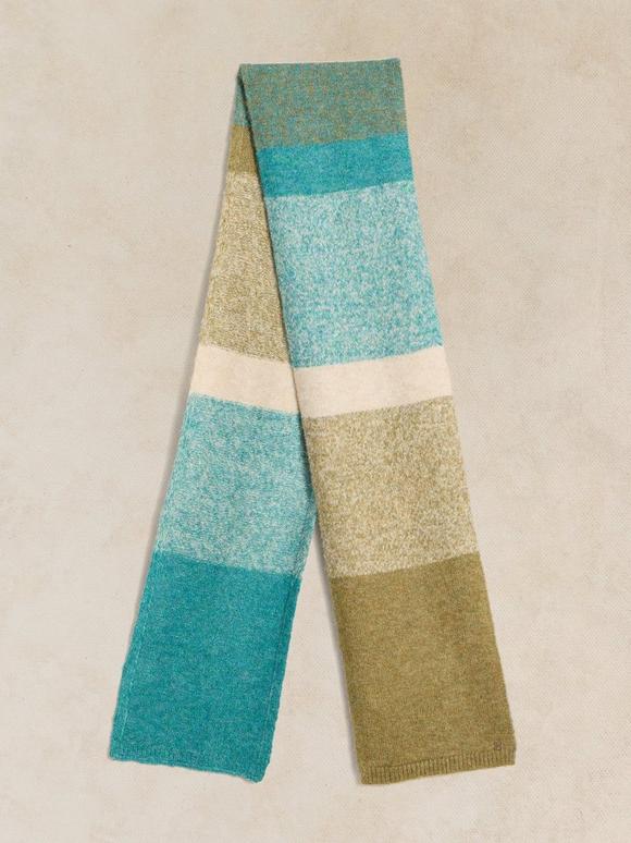 OMBRE KNITTED SCARF