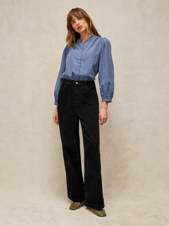 TIA CORD WIDE LEG TROUSER