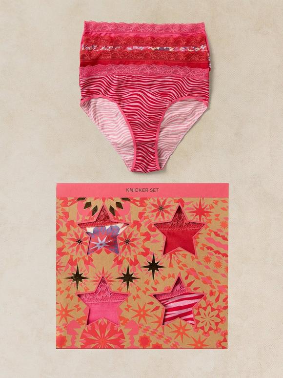 4 PACK KNICKER BOX SET