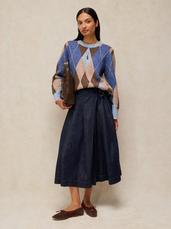 ARGYLE JUMPER