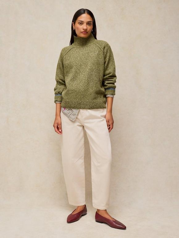 TALIA NEP HIGH NECK JUMPER