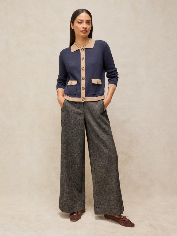 RAMONA TWEEDY WIDE LEG