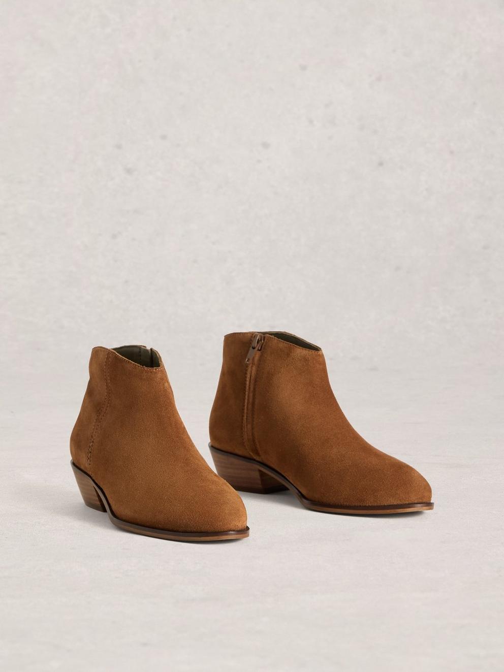 MIA SUEDE ANKLE BOOT