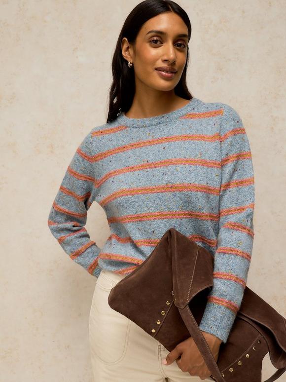 TALIA STRIPE NEP JUMPER