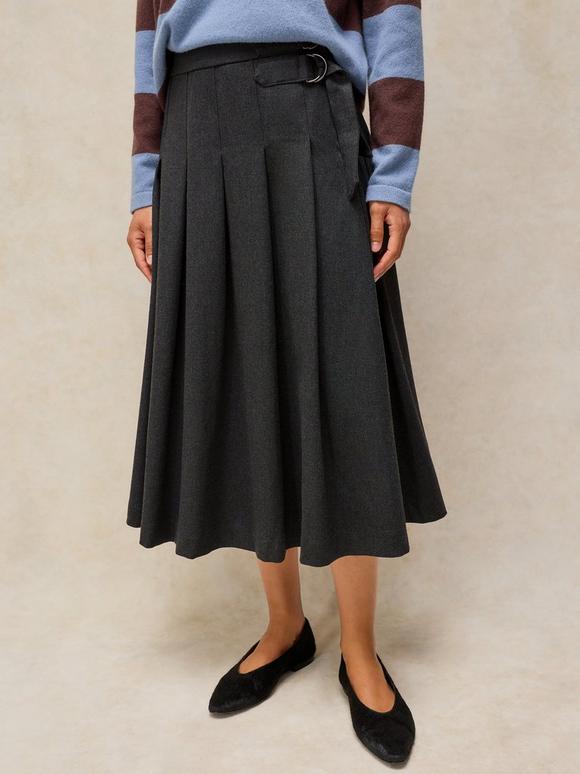 KALI FLANNEL KILT SKIRT
