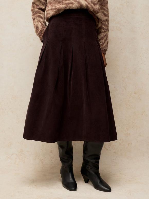 MARLOWE CORD SKIRT