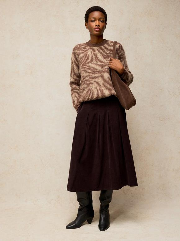 MARLOWE CORD SKIRT