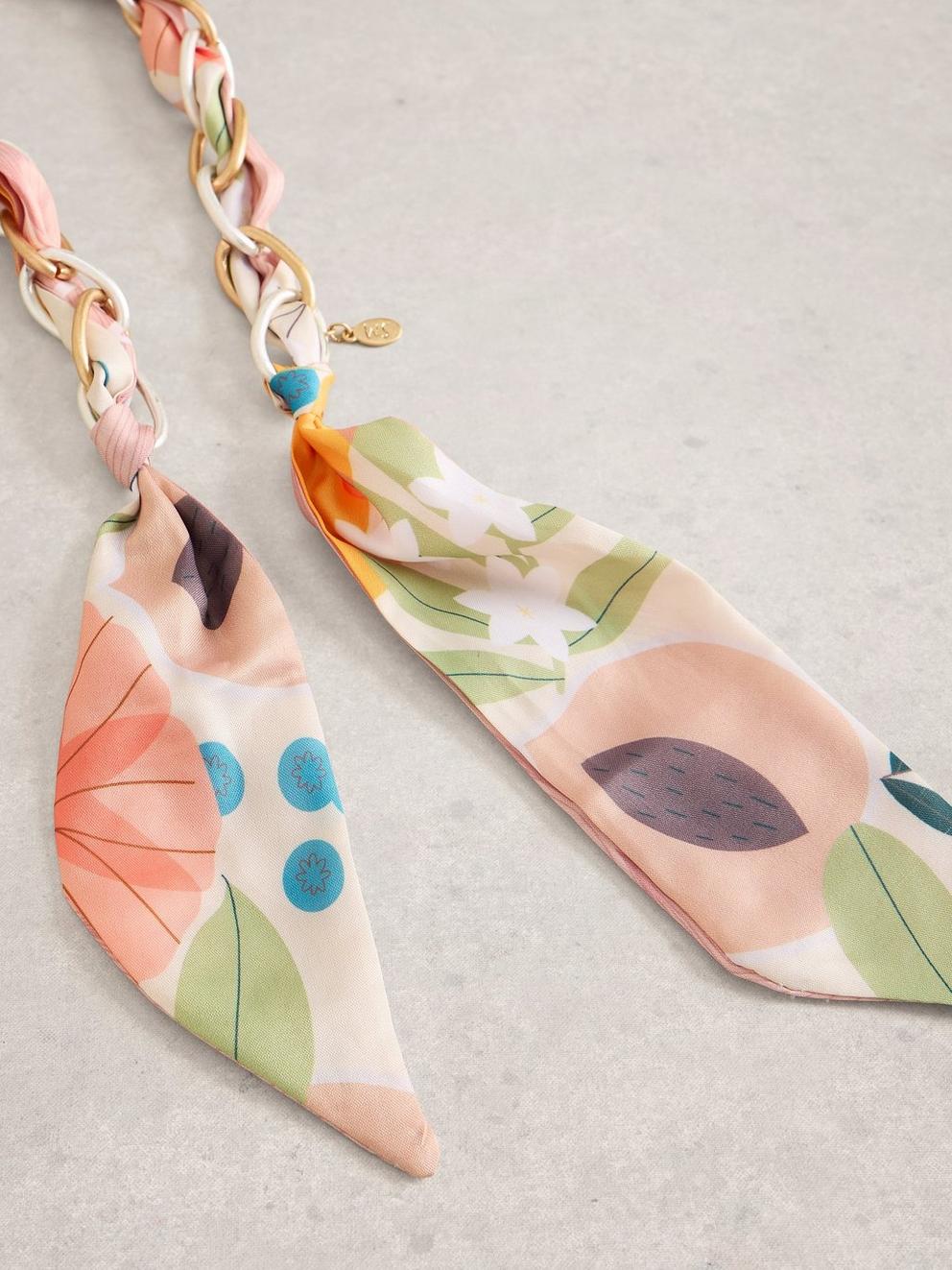 Janna Link Scarf Necklace
