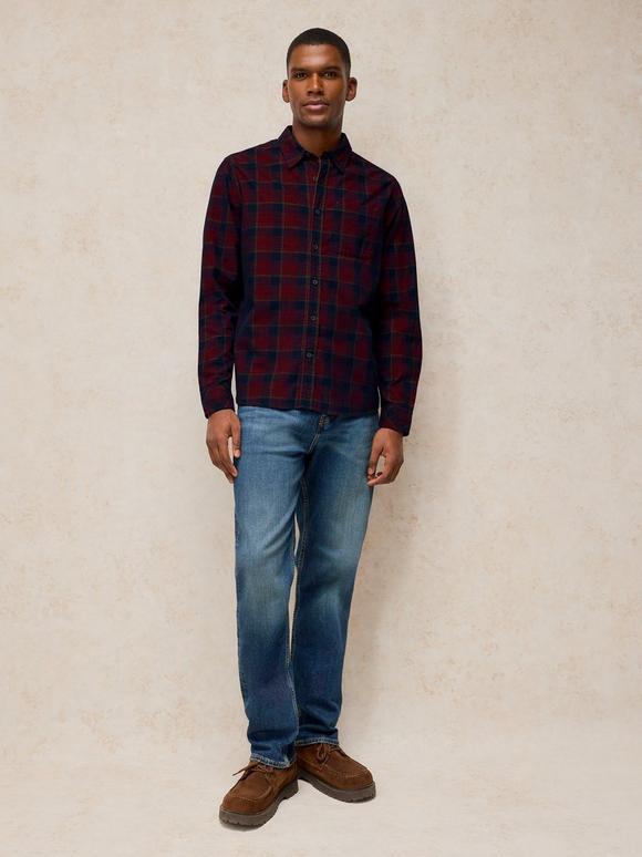 BRUTON CORD CHECK SHIRT