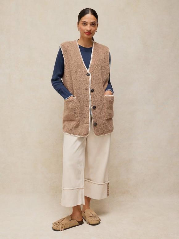 BORG LONGLINE GILET
