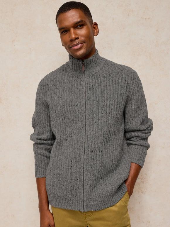 SELBY ZIP CARDIGAN