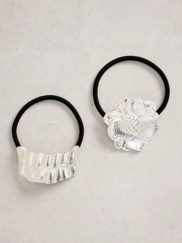 2PK Metal Hair Elastic