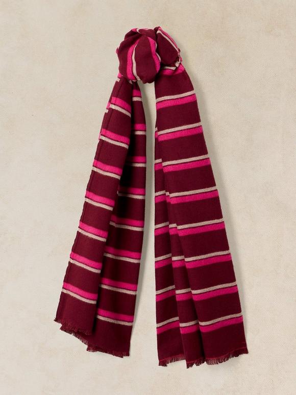 SELMA STRIPE MIDWEIGHT SCARF