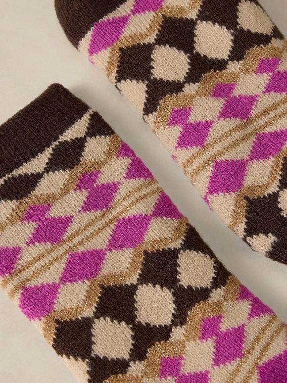 FAIRISLE CABIN SOCK