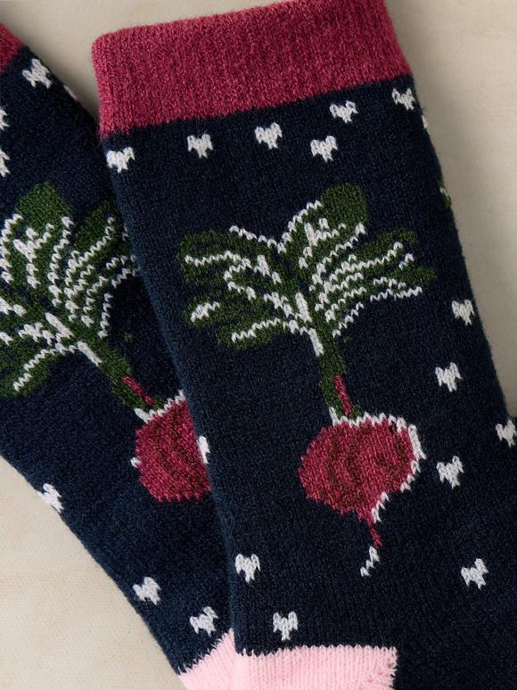 BEETROOT CABIN SOCK