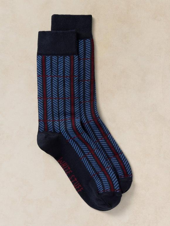 CHEVON ANKLE SOCK