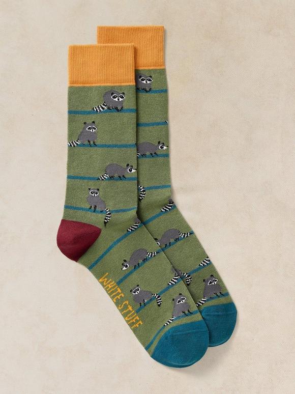 RACOON STRIPE ANKLE SOCK
