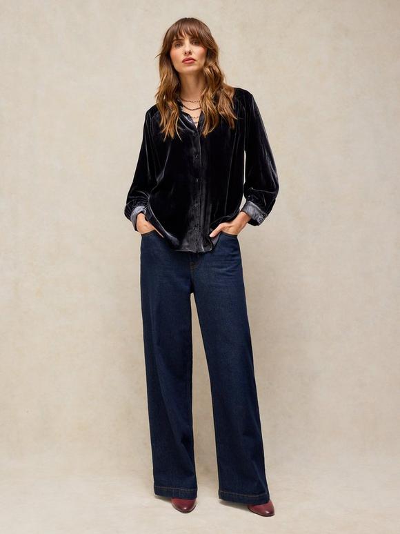 LENA VELVET SHIRT