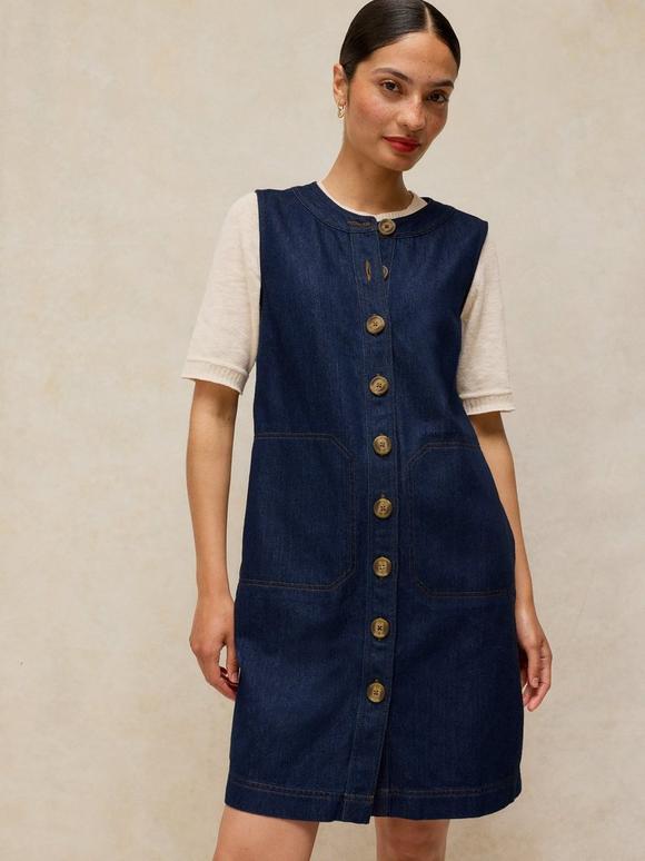 MILLIE DENIM SHIFT DRESS