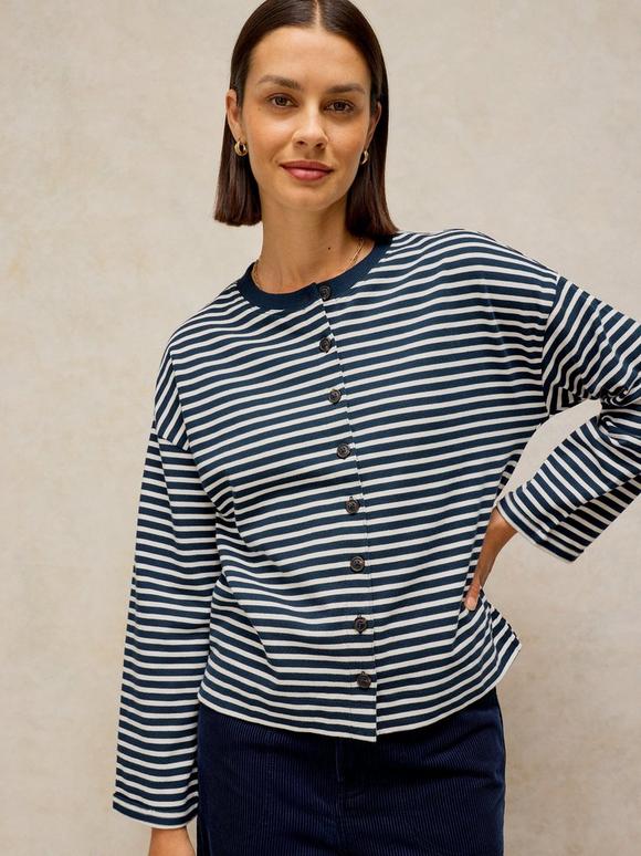 KIM BUTTON THROUGH TEE