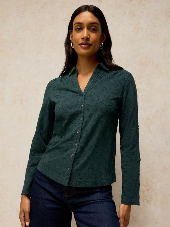 ANNIE EMBROIDERED SHIRT
