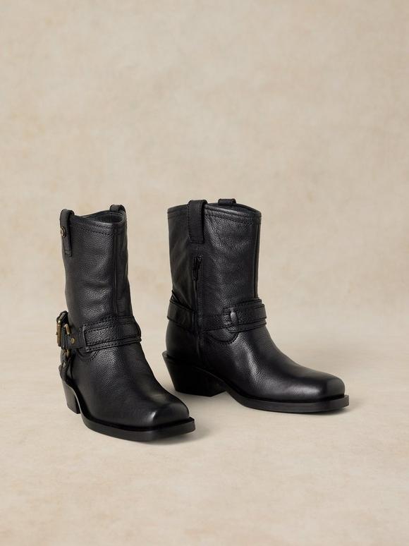 LIBERTY WESTERN BIKER BOOT