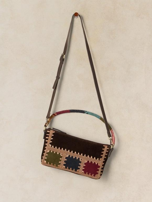 WINTER CROCHET CROSSBODY BAG