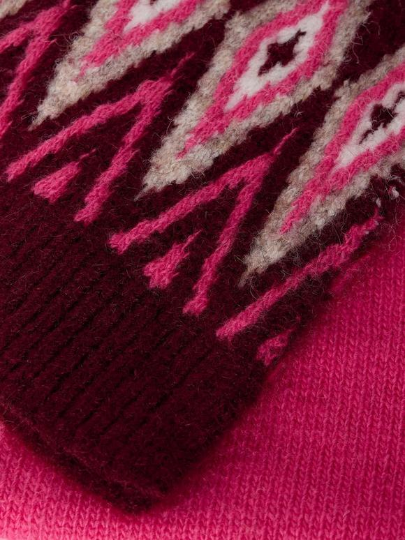 FAIRISLE PATTERN SCARF