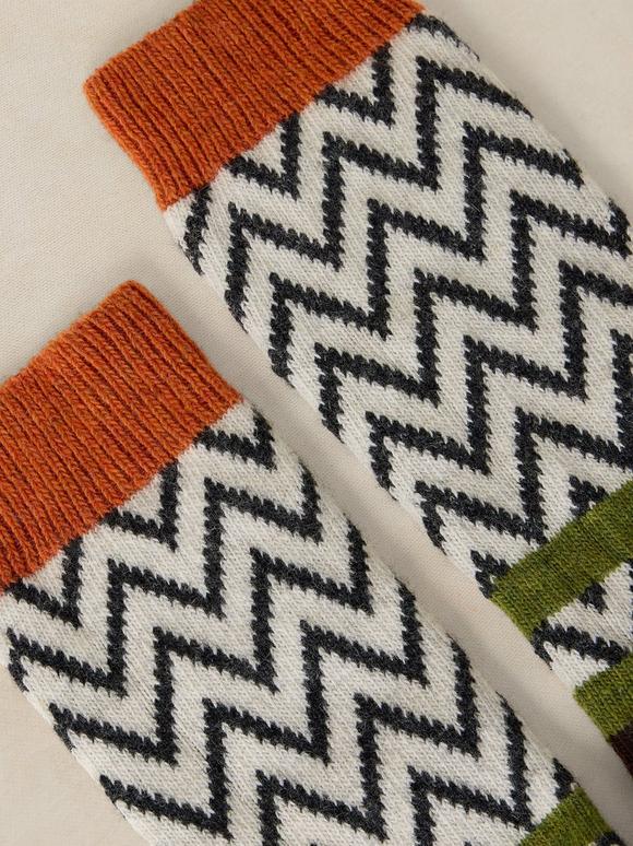 ZIG ZAG COSY SOCKS