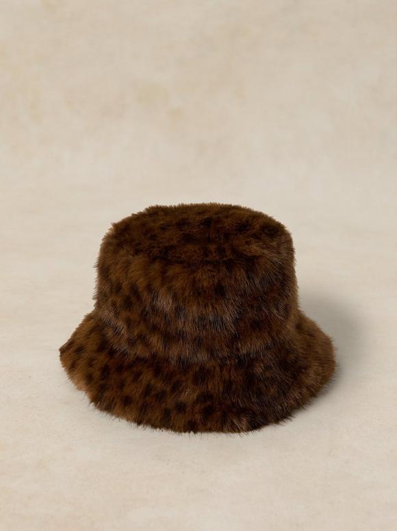 FAUX FUR BUCKET HAT