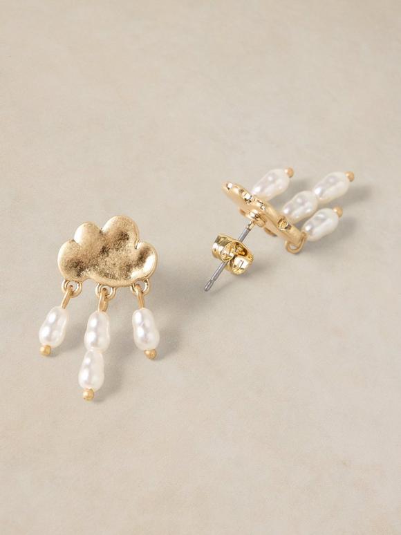 CLOUD STUD EARRINGS