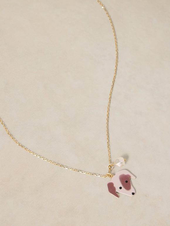 HETTIE DOG NECKLACE