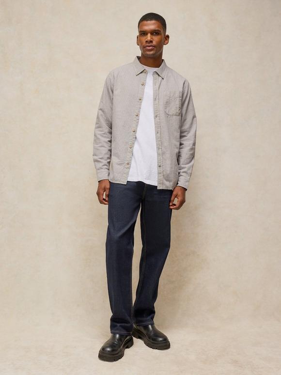 BRUTON COTTON STRIPE SHIRT