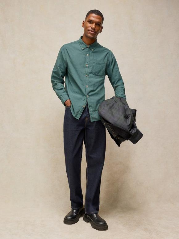 BRUTON COTTON STRIPE SHIRT