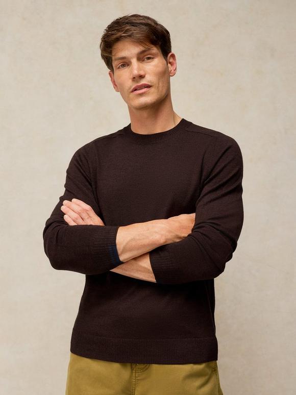CONWAY MERINO CREW JUMPER