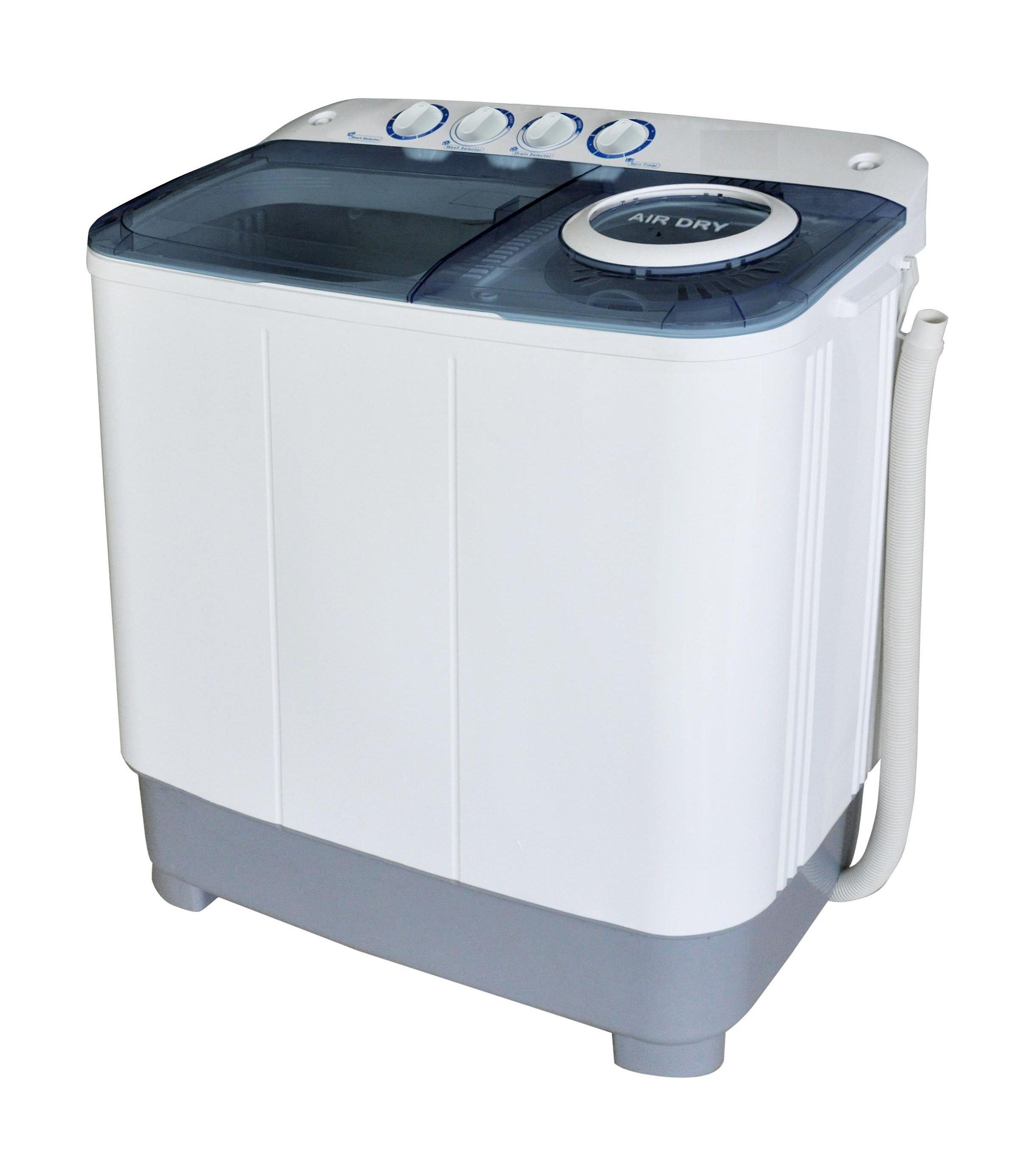 

Wansa gold twin tub washer, 12 kg washing capacity, wgtt-1204blwht-c. 1 - white/blue