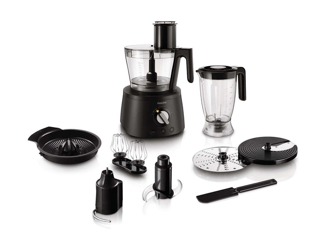 

Philips avance collection food processor 1300 watt with bowl & blender hr7776/91