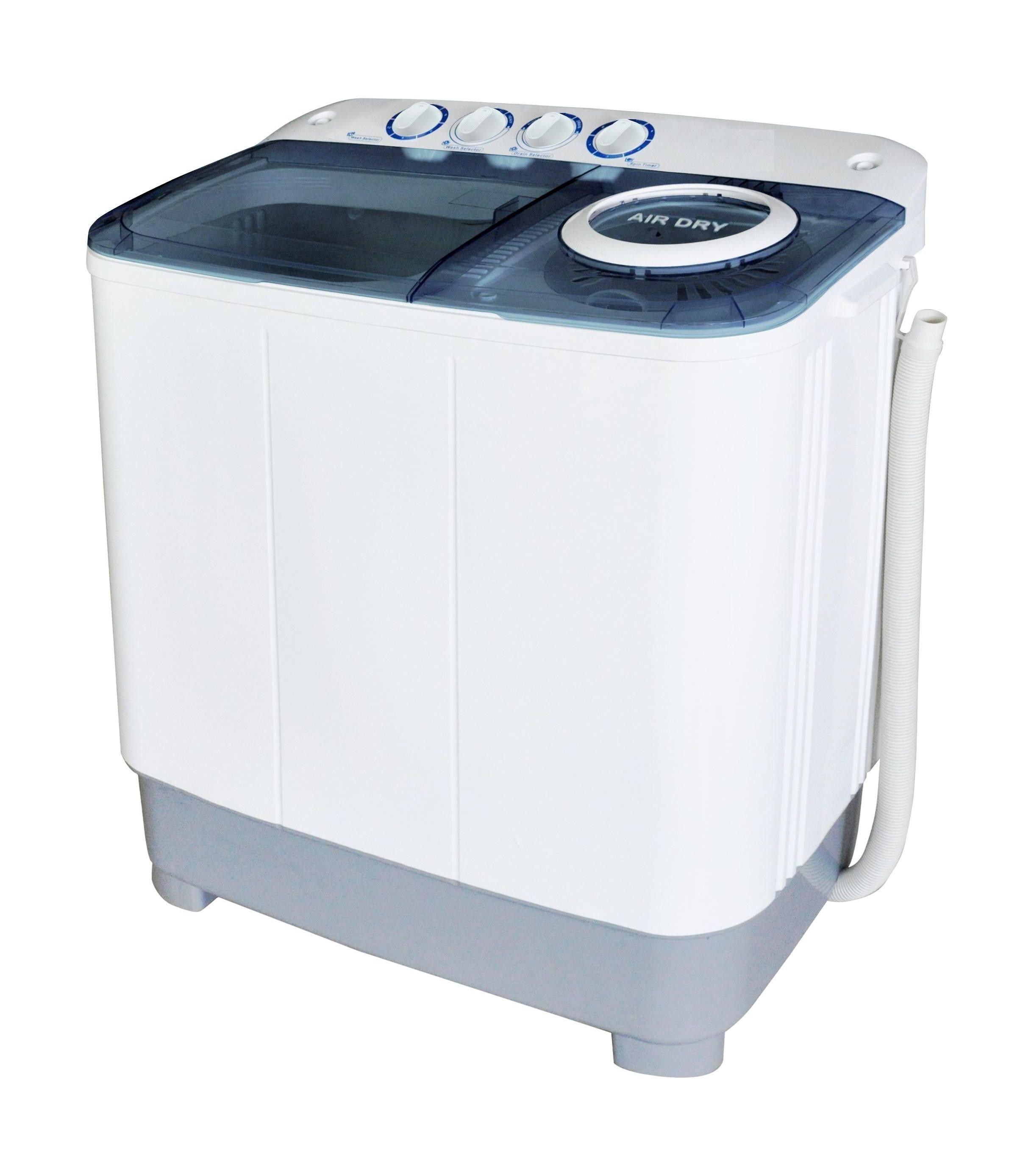

Wansa gold twin tub washer, 8kg washing capacity, wgtt804-whtblu-c. 1 - white/blue