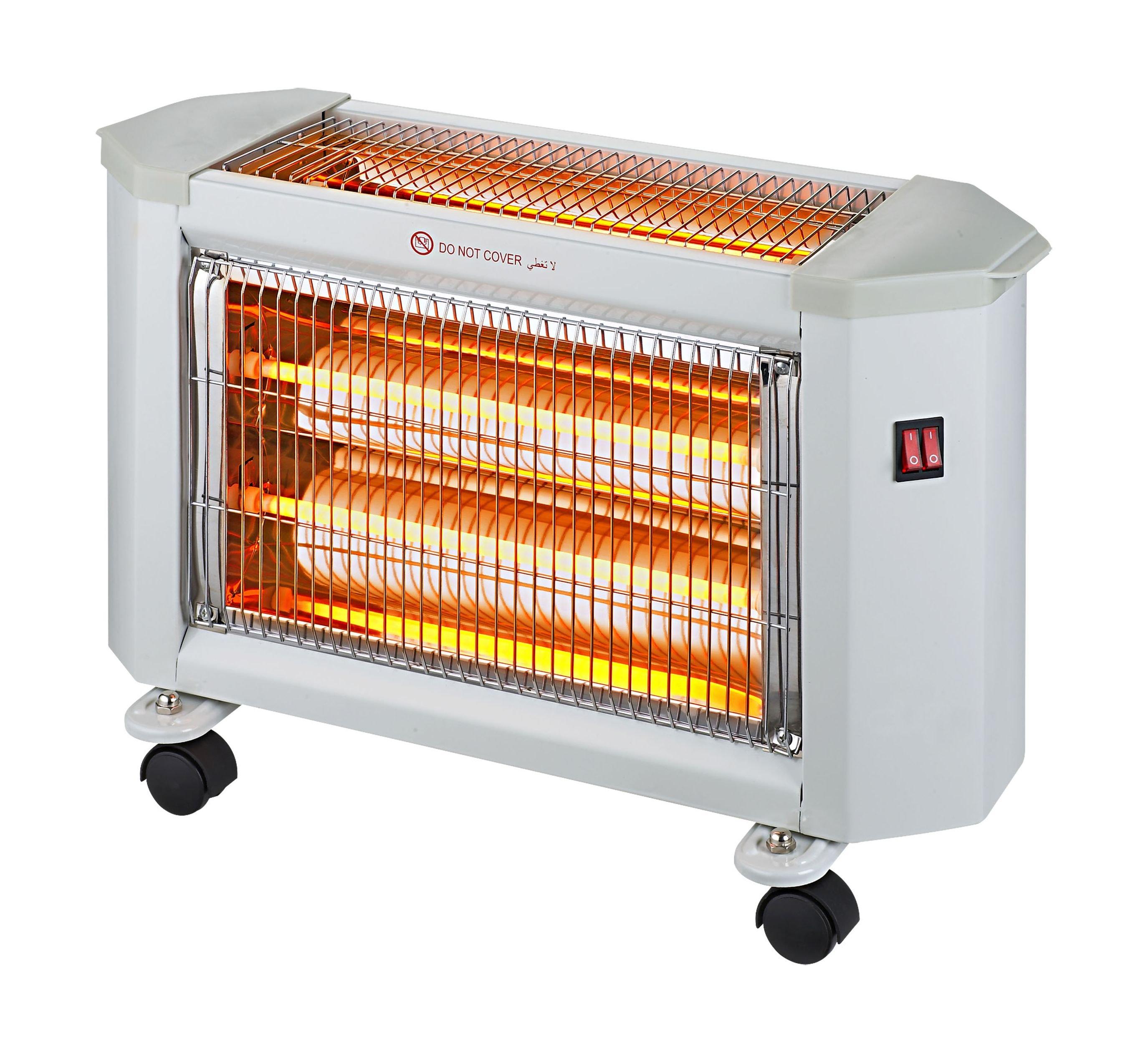 

Wansa radiant 2400w 3 lamps electric halogen heater - ae-4001