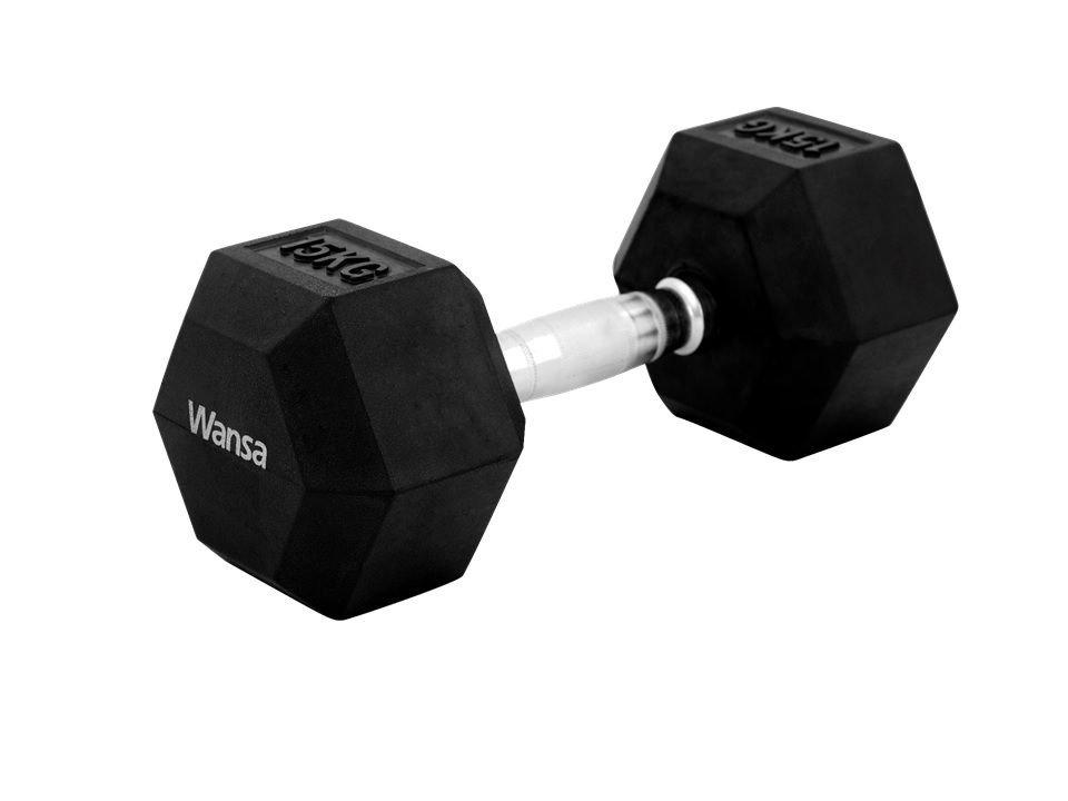

Wansa, 15kg training dumbbell, df018-15kg – black