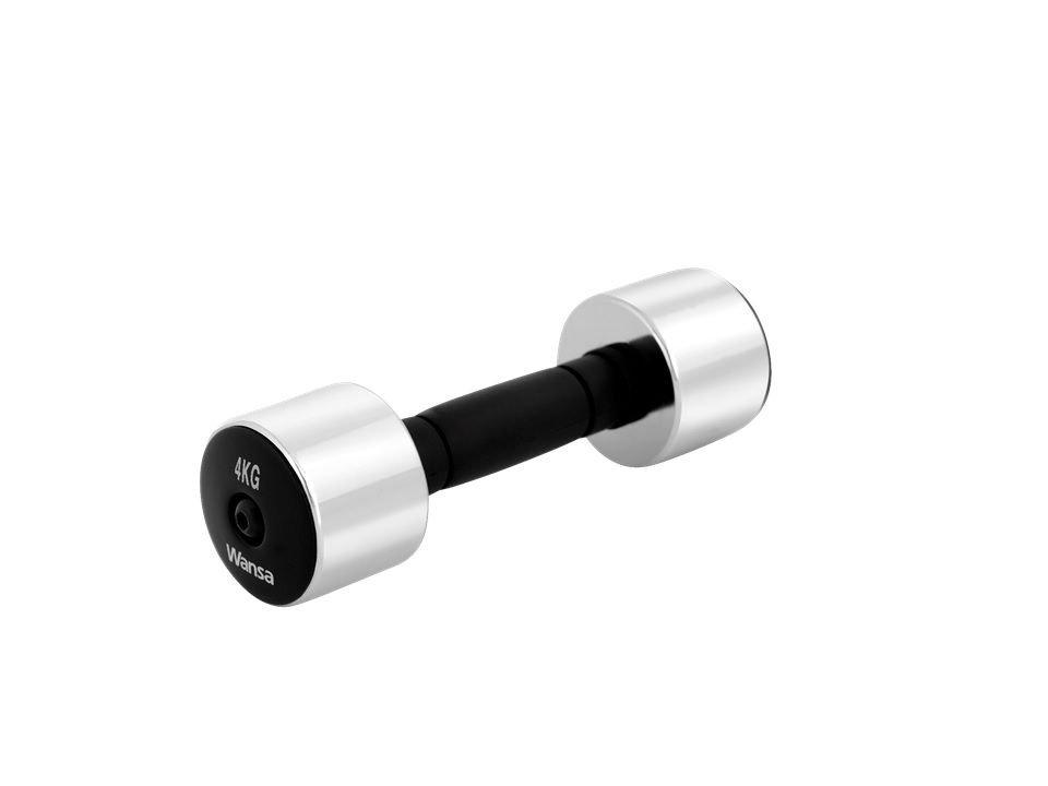 

Wansa, 4kg training dumbbell, df002-4kg – silver