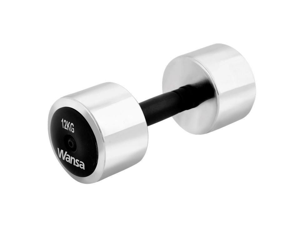

Wansa, 12kg training dumbbell, df002-12kg – silver